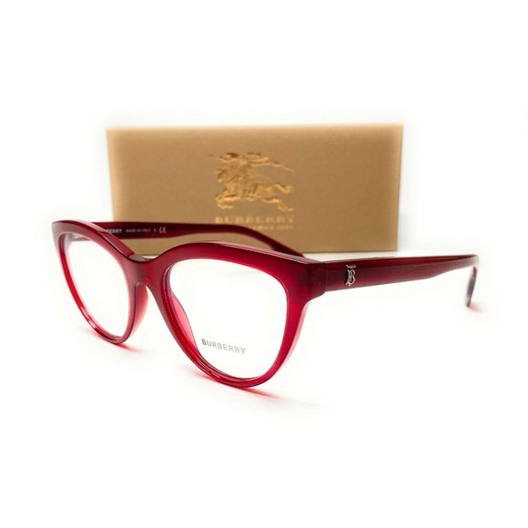 Burberry Red Demo 51mm Eyeglasses